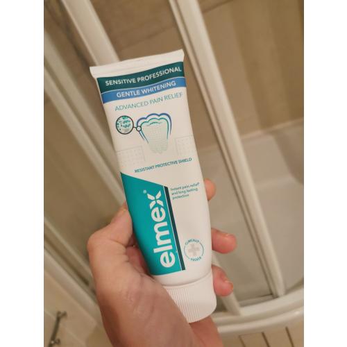Elmex Sensitive Professional Gentle Whitening, Pasta do zębów delikatnie wybielająca - opinie | zdjęcie do recenzji od anniebrz - 1