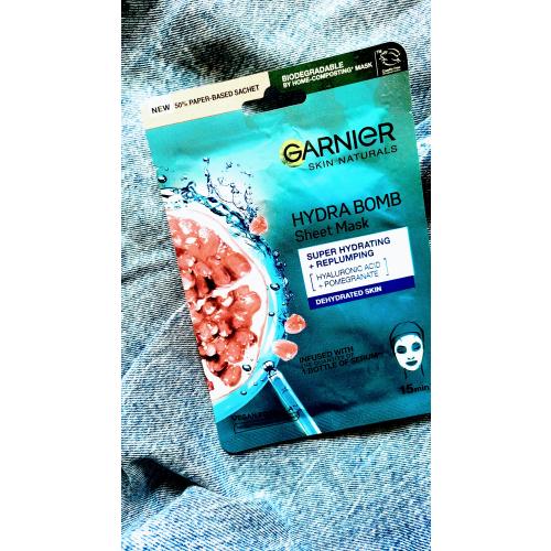 Garnier Hydra Bomb Sheet Mask (Maska na tkaninie) - opinie | zdjęcie do recenzji od Ewafefka - 5