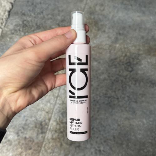Ice Professional Repair My Hair, Keratin Filler (Profesjonalny kreatynowy wypełniacz do włosów) - opinie | zdjęcie do recenzji od Bea_1