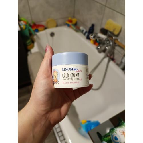 Ziołolek Linomag, Cold Cream, Krem ochronny na zimę dla dzieci i niemowląt - opinie | zdjęcie do recenzji od Strawberry_bohito