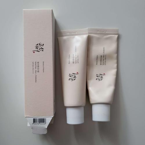 Beauty of Joseon Relief Sun Rice Probiotics SPF50 + / PA ++++ (Ochronny krem prebiotyczny z ekstraktem ryżowym) - opinie | zdjęcie do recenzji od Agnzka