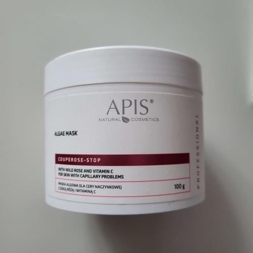 Apis Professional Line, Couperose -Stop, Maska algowa dla cery naczynkowej z dziką różą i witaminą C - opinie | zdjęcie do recenzji od Agnzka - 1