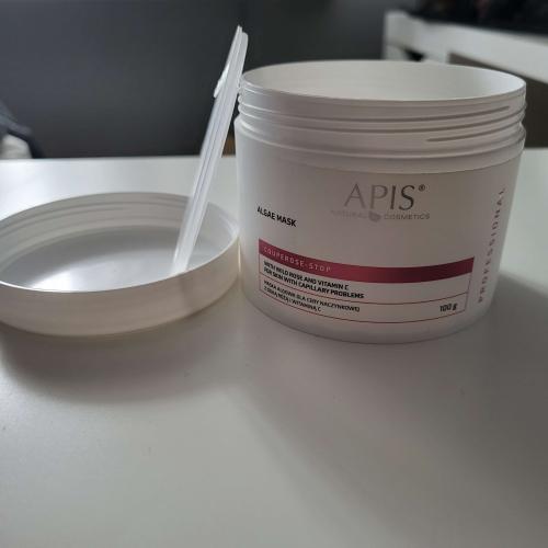 Apis Professional Line, Couperose -Stop, Maska algowa dla cery naczynkowej z dziką różą i witaminą C - opinie | zdjęcie do recenzji od Agnzka - 2
