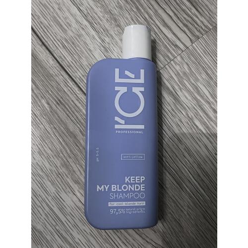 Ice Professional Keep My Blonde, Shampoo (Szampon do włosów blond) - opinie | zdjęcie do recenzji od Karolina3302