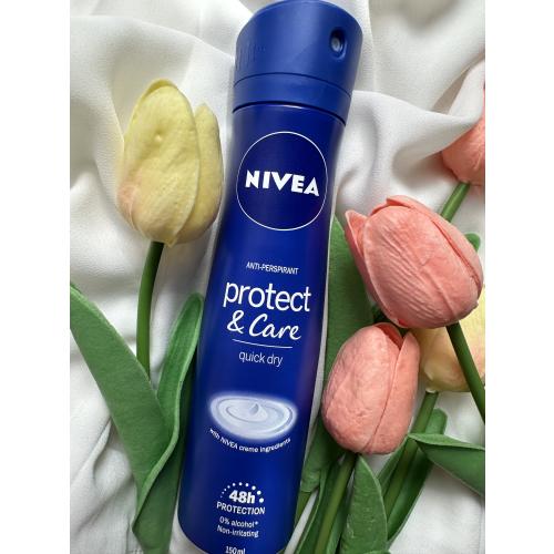 Nivea Protect & Care, Antyperspirant w sprayu dla kobiet - opinie | zdjęcie do recenzji od Ewelkaaa35 - 1