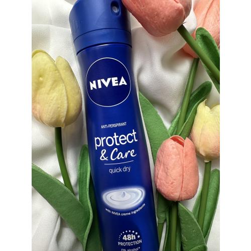 Nivea Protect & Care, Antyperspirant w sprayu dla kobiet - opinie | zdjęcie do recenzji od Ewelkaaa35 - 2