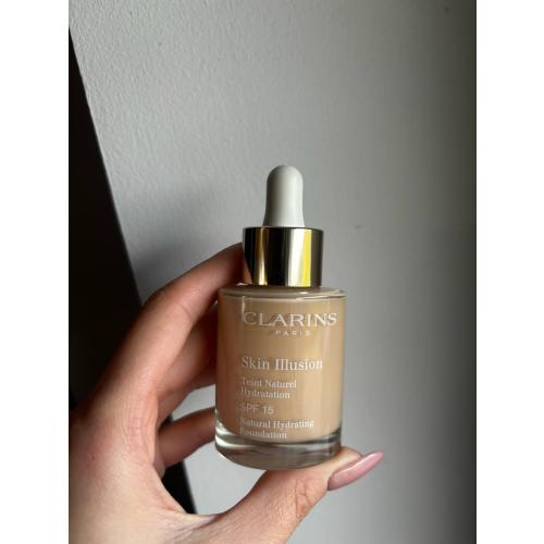 Clarins Skin Illusion, Natural Hydrating Foundation SPF 15 (Podkład do twarzy) - opinie | zdjęcie do recenzji od rox_annel - 1
