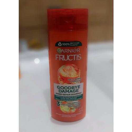 Garnier Fructis, Goodbye Damage, Szampon wzmacniający do włosów bardzo zniszczonych (stara wersja) - opinie | zdjęcie do recenzji od iwona0814