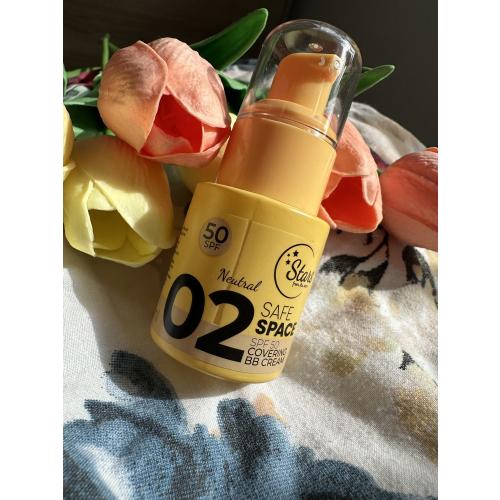 Stars from the stars Safe Space, SPF 50 Covering BB Cream (Kryjący krem BB SPF 50) - opinie | zdjęcie do recenzji od Ewelkaaa35 - 1