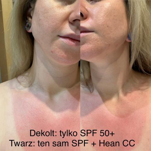 Hean CC Cream Vital Skin SPF 40 UVA/UVB (Lekki kryjący podkład) - opinie | zdjęcie do recenzji od agacior89 - 5