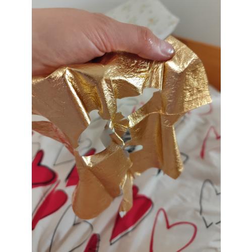 Action Skin Bliss, Rose Gold, Foil Face Mask (Nawilżająca maseczka do twarzy w płachcie) - opinie | zdjęcie do recenzji od clareblondi - 1