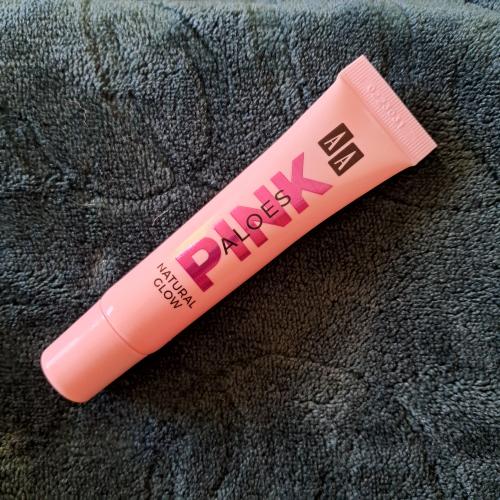 AA Pink Aloes, Regenerujący balsam do ust `Natural Glow` - opinie | zdjęcie do recenzji od AnaSky - 4