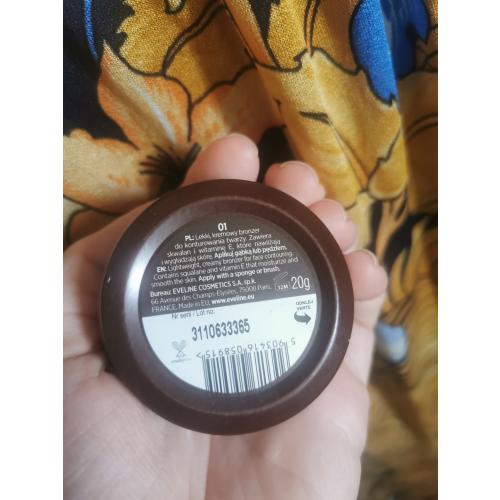 Eveline Cosmetics Choco Glamour, Creamy Bronzer (Kremowy bronzer do twarzy) - opinie | zdjęcie do recenzji od dhajka - 2