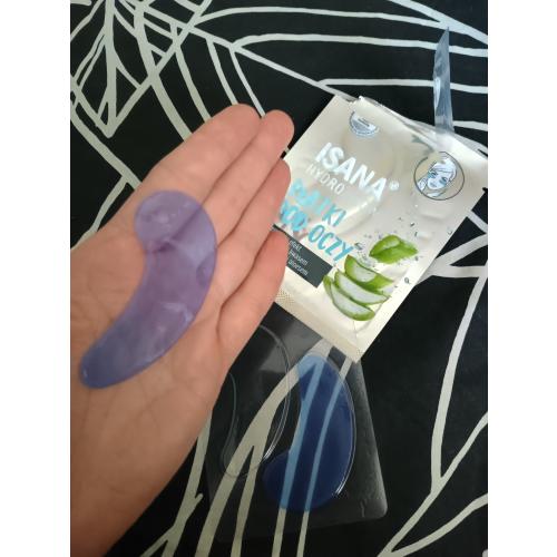 Isana Hydrogel Augen Pads (Hydrożelowe płatki pod oczy z aloesem i kwasem hialuronowym) - opinie | zdjęcie do recenzji od Owocowysad - 2