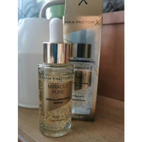 Max Factor Miracle Pure, Skin-Illuminating Serum (Rozświetlające serum do twarzy) - opinie | zdjęcie do recenzji od vitalesence - 3