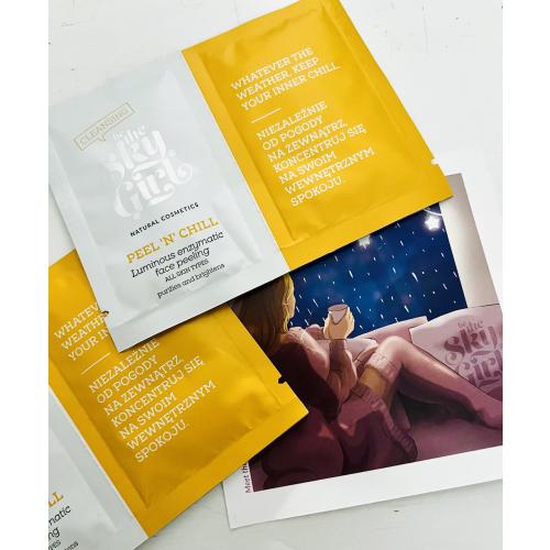 Be The Sky Girl Peel'N'Chill, Luminous Enzymatic Face Peeling (Rozświetlający enzymatyczny peeling do twarzy) - opinie | zdjęcie do recenzji od Shazney