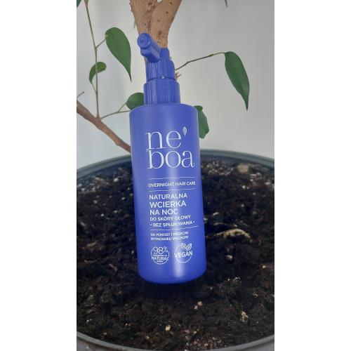 Neboa Overnight Hair Care, Naturalna wcierka na noc do skóry głowy - opinie | zdjęcie do recenzji od SandraOs