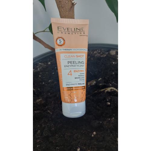 Eveline Cosmetics Face Therapy Professional, Clean Shot, 4 Enzymy, Peeling enzymatyczny - opinie | zdjęcie do recenzji od SandraOs
