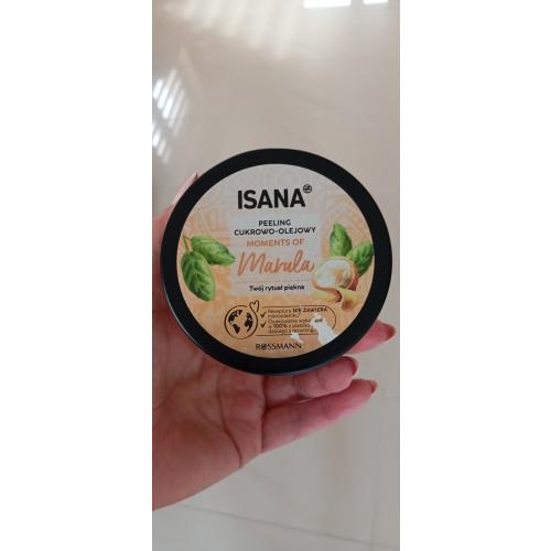 Isana Moments of Marula, Zucker-Öl-Peeling (Peeling cukrowo-olejowy z olejem marula) - opinie | zdjęcie do recenzji od dziewczynazrosssmanna - 1