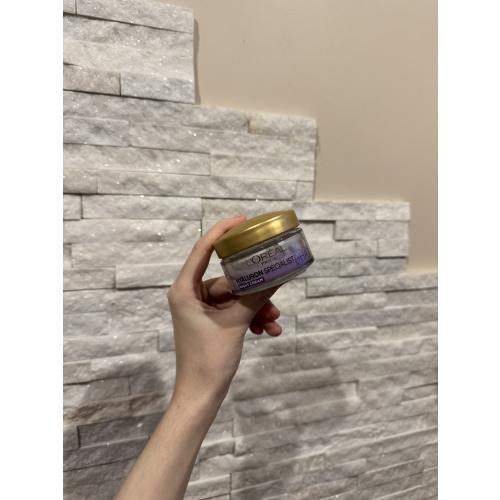 L'Oreal Paris Hyaluron Specialist, Replumping Moisturizing Night Cream/Mask (Wypełniająca pielęgnacja nawilżająca, krem/maska na noc) - opinie | zdjęcie do recenzji od IvanaLi