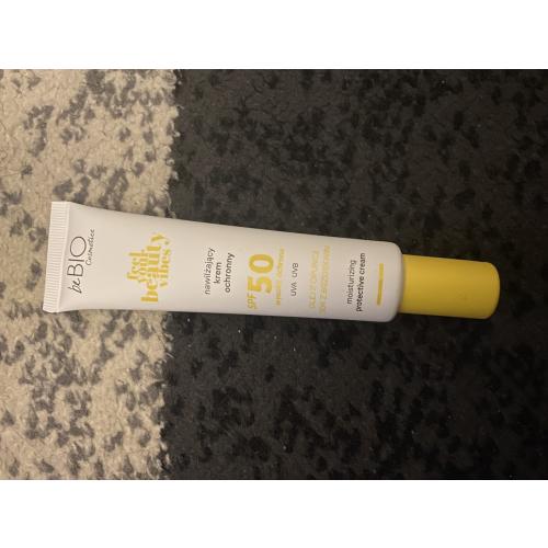 beBIO Feel Your Beauty Vibes, Nawilżający krem ochronny SPF50 - opinie | zdjęcie do recenzji od miloszka999