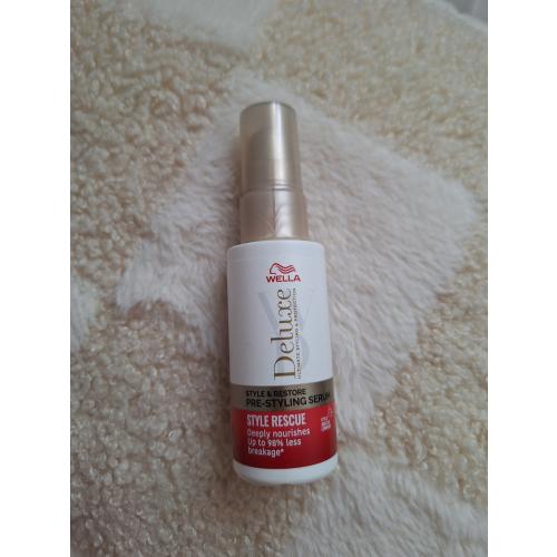 Wella Deluxe, Style Rescue, Style & Restore Pre-styling Serum (Serum do stylizacji włosów) - opinie | zdjęcie do recenzji od Ilona0109 - 1