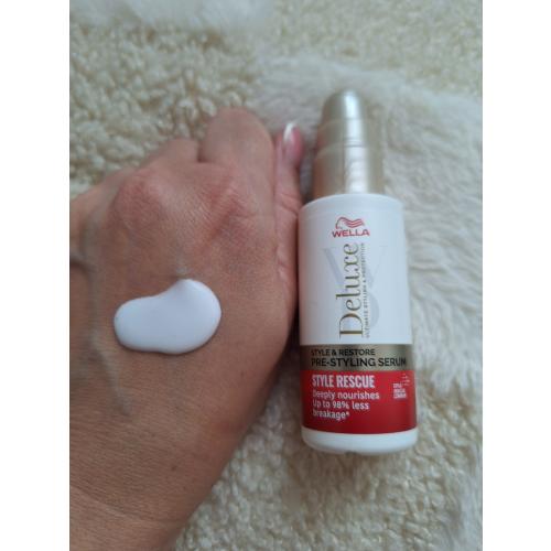 Wella Deluxe, Style Rescue, Style & Restore Pre-styling Serum (Serum do stylizacji włosów) - opinie | zdjęcie do recenzji od Ilona0109 - 2