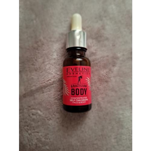 Eveline Cosmetics Brazilian Body, Skoncentrowane krople samoopalające do twarzy i ciała 6w1 - opinie | zdjęcie do recenzji od Ilona0109