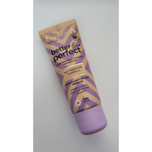 Eveline Cosmetics Better Than Perfect, Moisturizing & Covering Foundation (Nawilżająco-kryjący podkład) - opinie | zdjęcie do recenzji od AnetaMJ - 1