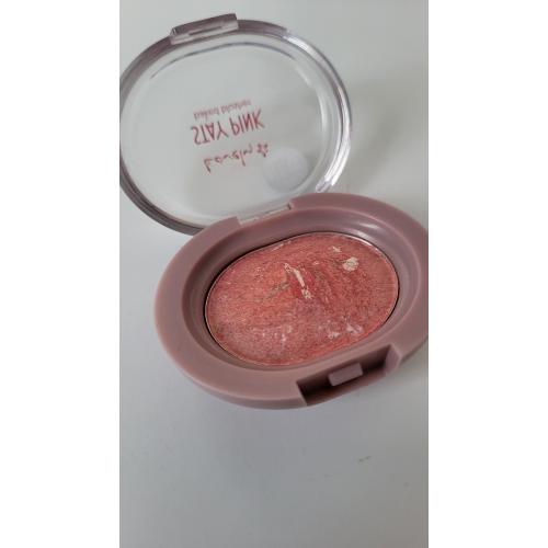 Lovely Stay Pink Baked Blusher (Wypiekany róż do policzków) - opinie | zdjęcie do recenzji od AnetaMJ - 2