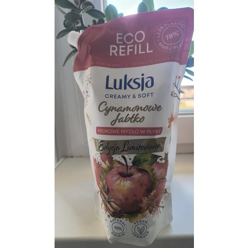 Luksja Creamy & Soft, Kremowe mydło w płynie Cynamonowe Jabłko - opinie | zdjęcie do recenzji od Ewafefka - 4