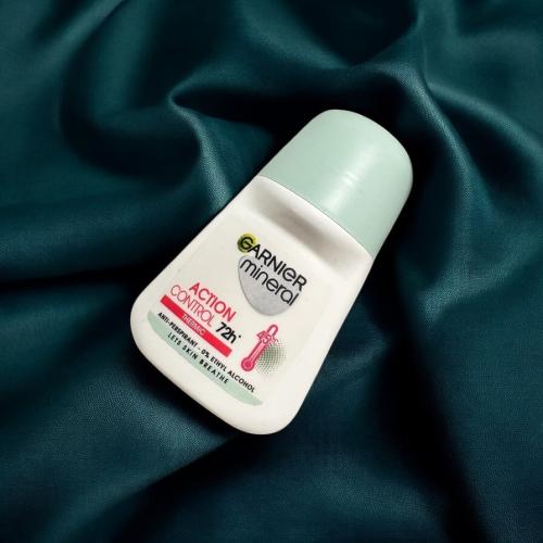 Garnier Mineral, Action Control Thermic 72h Anti-perspirant (Antyperspirant w kulce przeciw przykremu zapachowi) - opinie | zdjęcie do recenzji od sweet_pink_flamingo