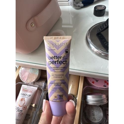 Eveline Cosmetics Better Than Perfect, Moisturizing & Covering Foundation (Nawilżająco-kryjący podkład) - opinie | zdjęcie do recenzji od Nikola_06