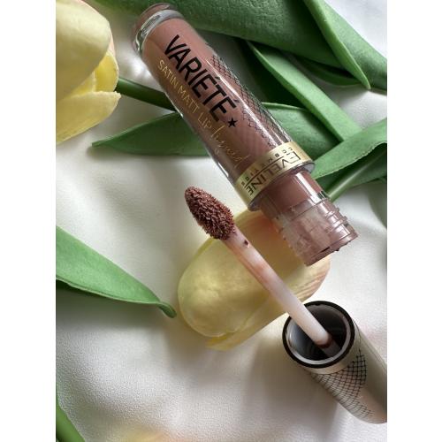 Eveline Cosmetics Variete, Satin Matt Lip Liquid Lipstick (Satynowa pomadka w płynie) - opinie | zdjęcie do recenzji od Ewelkaaa35 - 3
