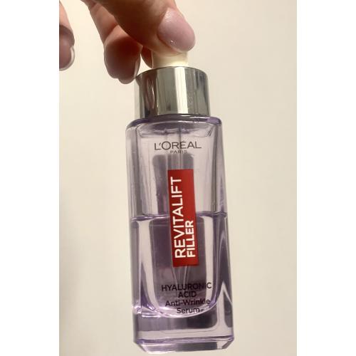 L'Oreal Paris Revitalift Filler, Wygładzające serum do twarzy z 1,5% czystego kwasu hialuronowego - opinie | zdjęcie do recenzji od gabaxoxo