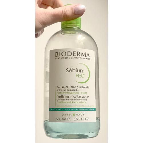 Bioderma Sebium H2O (Płyn micelarny do cery mieszanej, tłustej i trądzikowej) - opinie | zdjęcie do recenzji od gabaxoxo