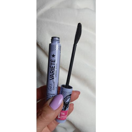 Eveline Cosmetics Variete, Let's Twist Extreme Volume & Curl Mascara (Tusz do rzęs podkręcający i zwiększający objętość) - opinie | zdjęcie do recenzji od dziewczynazrosssmanna - 2
