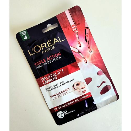 L'Oreal Paris Revitalift Laser X3, Triple Action Anti-Aging Mask (Maska przeciwzmarszczkowa o potrójnym działaniu) - opinie | zdjęcie do recenzji od Iwona_C
