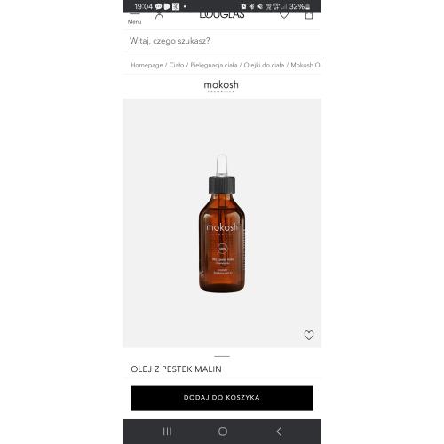 Mokosh Cosmetics 100% Olej z pestek malin - opinie | zdjęcie do recenzji od Trends_look_fashion