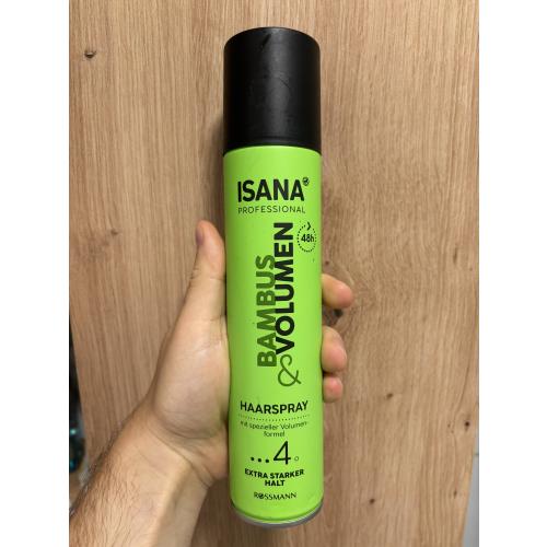 Isana Professional, Haarspray Bambus (Lakier do włosów) - opinie | zdjęcie do recenzji od FotoGlow