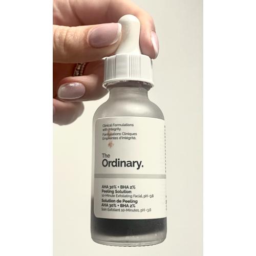 The Ordinary AHA 30% + BHA 2% Peeling Solution (Peeling kwasowy AHA 30% + BHA 2%) - opinie | zdjęcie do recenzji od gabaxoxo
