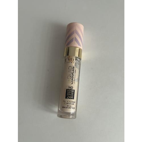 Eveline Cosmetics Liquid Camouflage Waterproof Formula (Wodoodporny korektor kamuflujący z kwasem hialuronowym) - opinie | zdjęcie do recenzji od juliadesigns