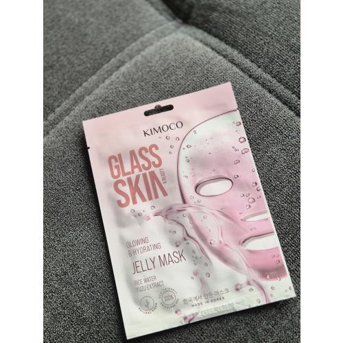 Kimoco Beauty Glass Skin, Glowing & Hydrating Jelly Mask (Rozświetlająco-nawilżająca maska w płachcie) - opinie | zdjęcie do recenzji od Kar_sz - 1