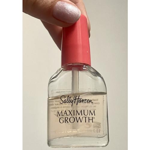 Sally Hansen Maximum Growth (Odżywka przyśpieszająca wzrost paznokcia (nowa wersja)) - opinie | zdjęcie do recenzji od gabaxoxo