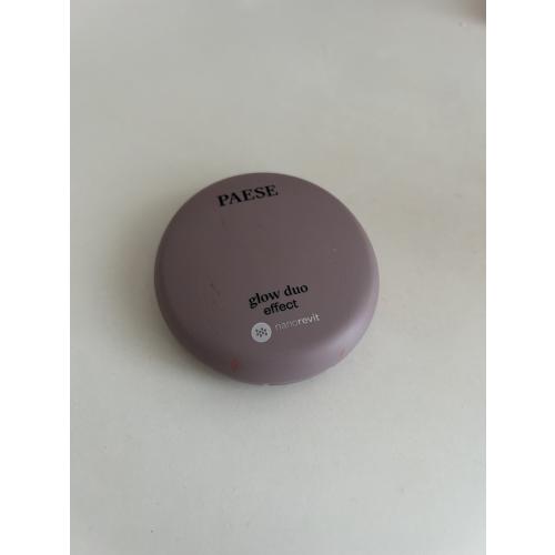 Paese Nanorevit, Glow Duo Effect nr 100 (Puder rozświetlający i róż do policzków) - opinie | zdjęcie do recenzji od juliadesigns - 2