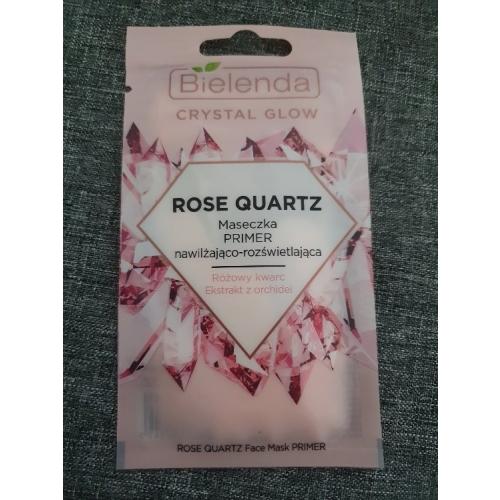 Bielenda Crystal Glow Rose Quartz, Maseczka - primer nawilżająco-rozświetlająca - opinie | zdjęcie do recenzji od Mona260676