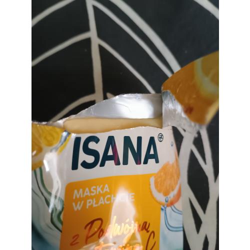 Isana Double Vitamin C Sheet Mask (Maska w płachcie z witaminą C) - opinie | zdjęcie do recenzji od Owocowysad - 4