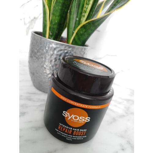 Syoss Repair Boost, Intensive Hair Mask (Intensywnie regenerująca maska do włosów suchych i zniszczonych) - opinie | zdjęcie do recenzji od zakrecona_pani_domu