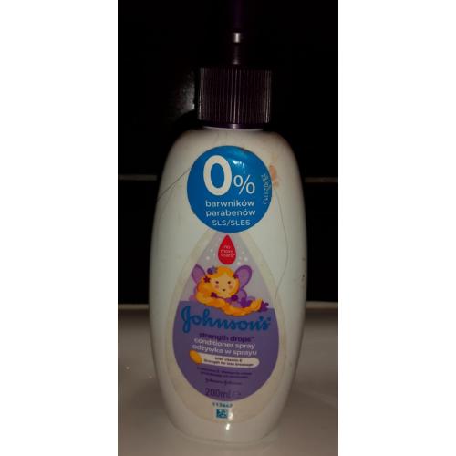 Johnson's Baby Strength Drops, Conditioner Spray (Odżywka w sprayu) - opinie | zdjęcie do recenzji od Barbra61