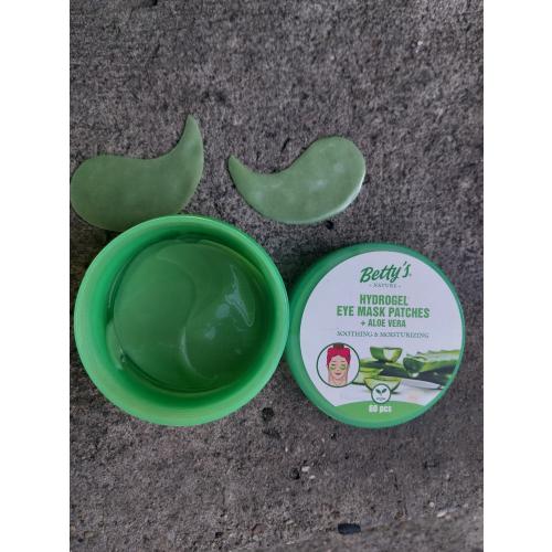 Betty's Nature Aloe Vera, Hydrogel Eye Mask Patches (Hydrożelowe płatki pod oczy z aloesem) - opinie | zdjęcie do recenzji od Smerfeta83 - 3